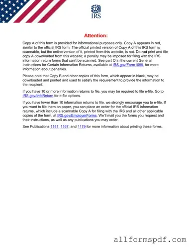 Fill Out Your IRS 1099-MISC Form